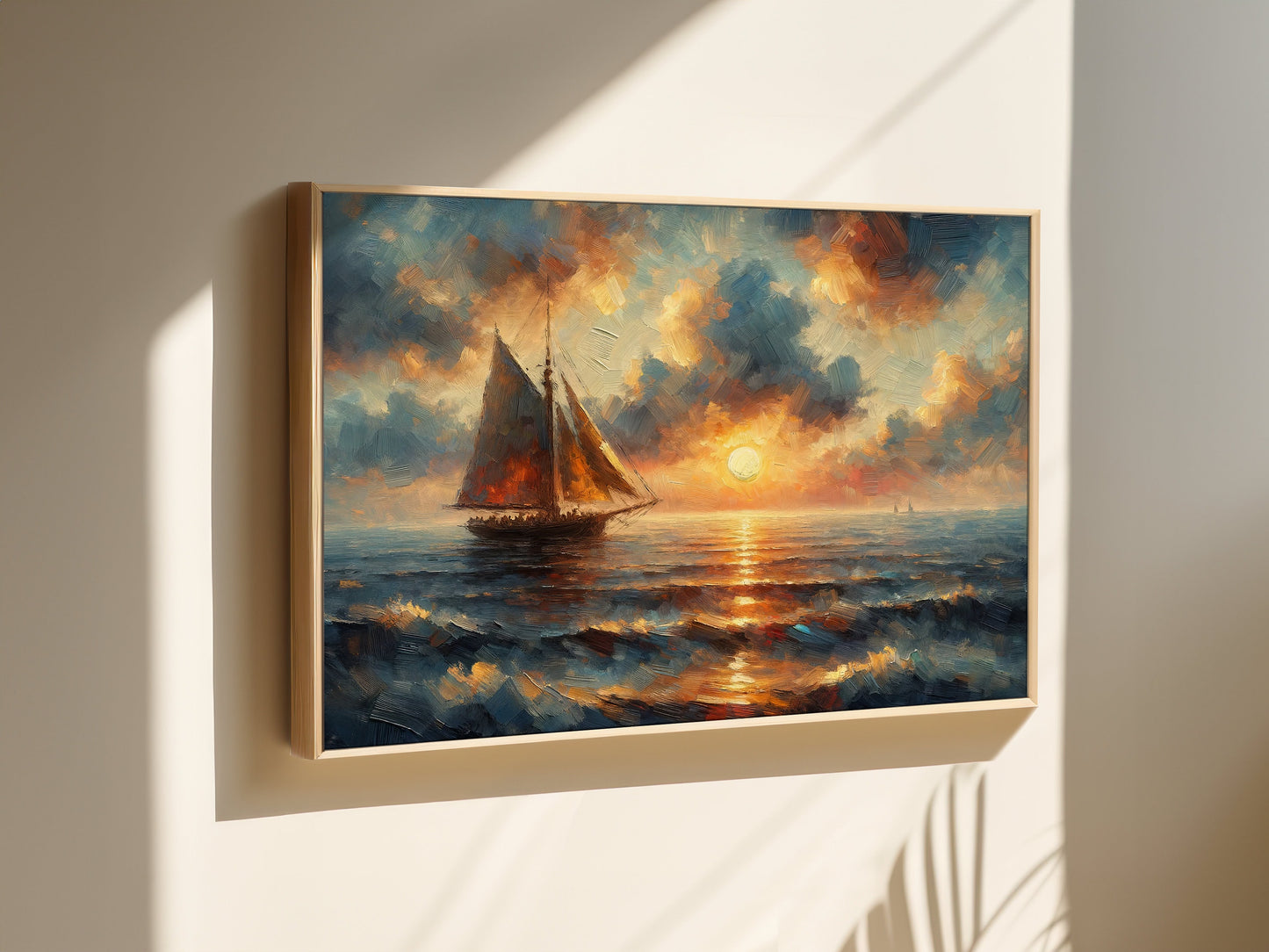 Sunset Sailboat