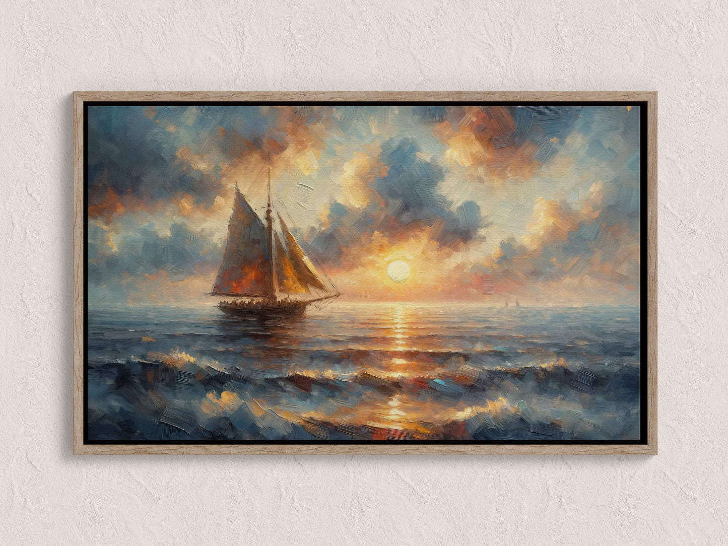 Sunset Sailboat