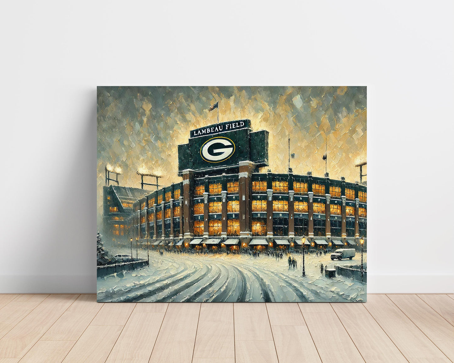 Winter at Lambeau