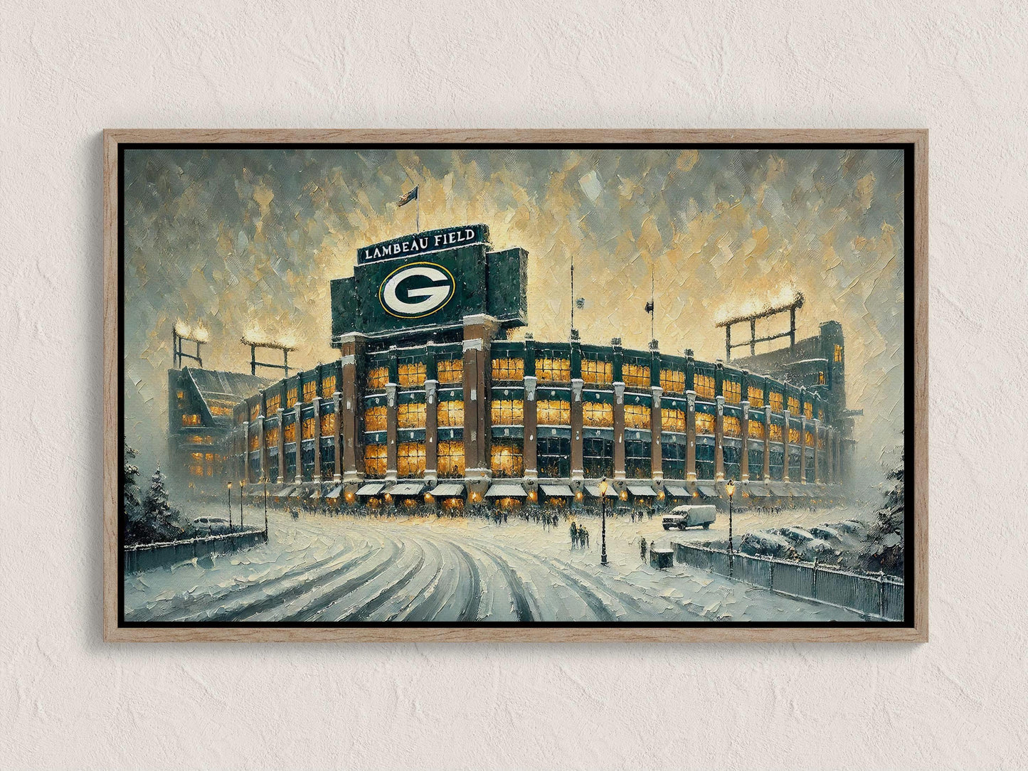 Winter at Lambeau